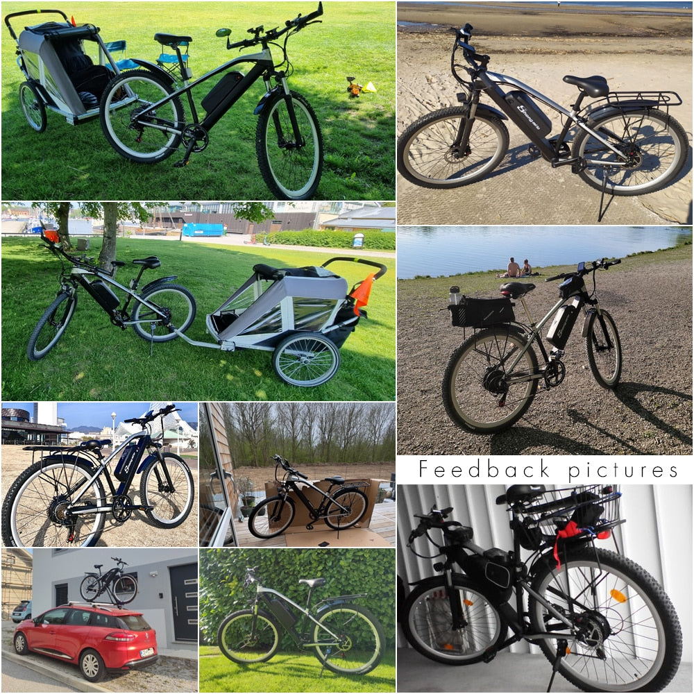 Shengmilo M90 Electric Bicycle 500W. Mountain bike 29 inch Adult Electric bike Off-road Bike.