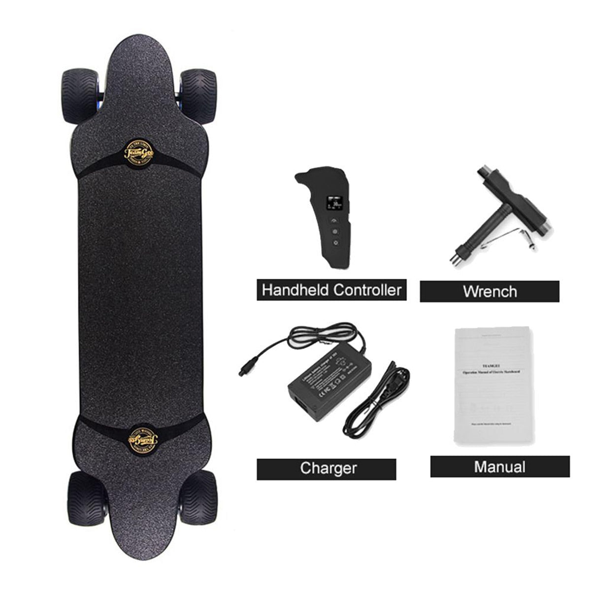 TeamGee H20T Electric Skateboard Off Road Skate Board Adult Longboard Hoverboard Electirc Motor Skateboard Overboard eSkateboard