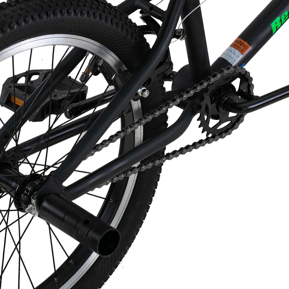 HILAND  BMX Bike Freestyle Steel Bicycle Bike Double Caliper Brake Show Bike Stunt Acrobatic Bike