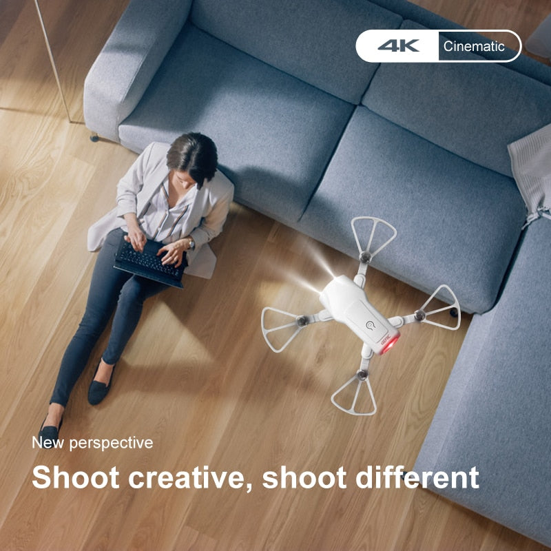 V9 RC Mini Drone 4k Dual Camera HD Wide Angle Camera 1080P WIFI FPV Aerial Photography Helicopter Foldable Quadcopter Dron.