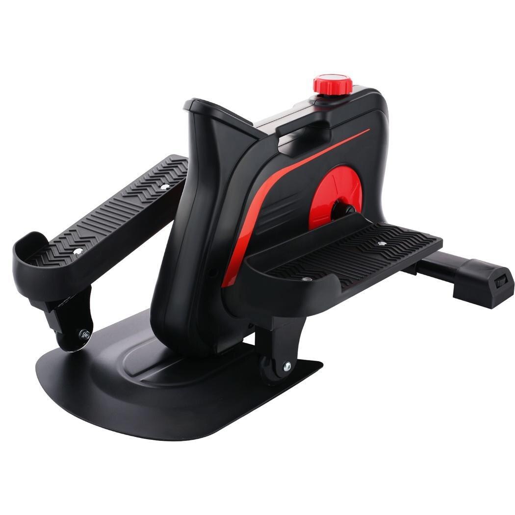 Elliptical Trainer Fitness Adjustable Resistance Indoor Pedal Exercise Bike Mini Trainer Exerciser Cycling Fitness Mini Pedal Ex