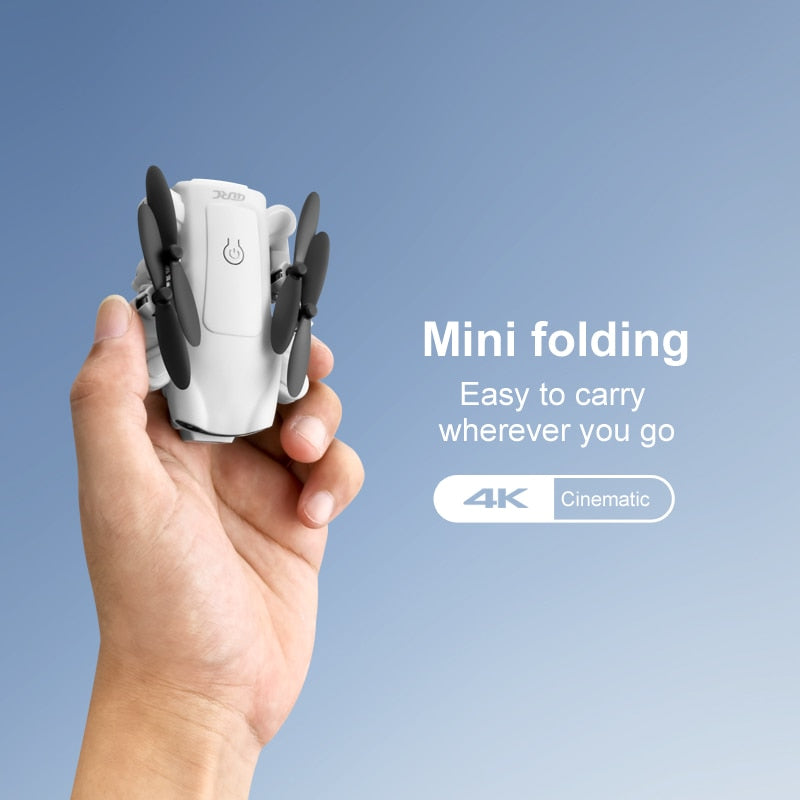 V9 RC Mini Drone 4k Dual Camera HD Wide Angle Camera 1080P WIFI FPV Aerial Photography Helicopter Foldable Quadcopter Dron.