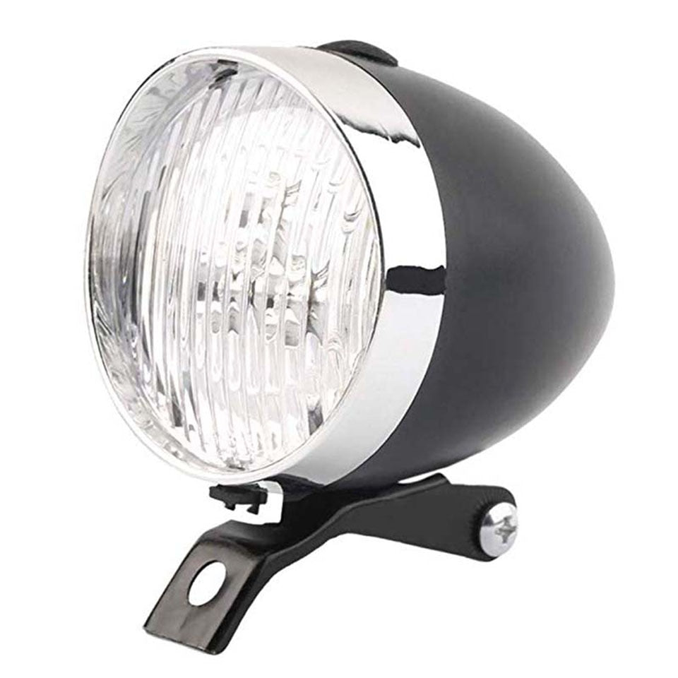 LED Retro Classic Bike Headlight.Retro Head Light Front Fog Safety Lamp