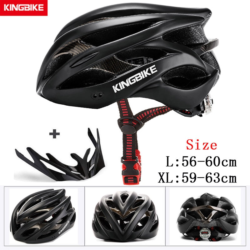 KINGBIKE  Bicycle Helmet. Unisex MTB Helmets Ultralight Integrally-molded EPS+PC.