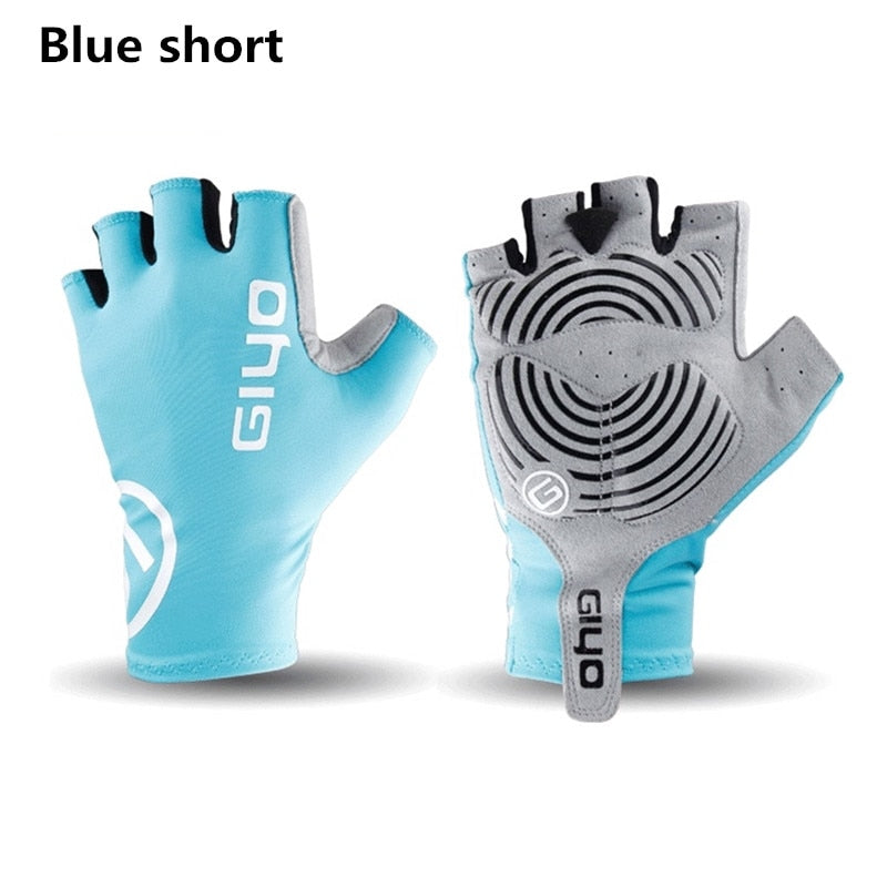 GIYO Touch Screen  Full Fingers and Half Fingers Gel Sports Cycling Gloves. Unisex Bicycle Gloves