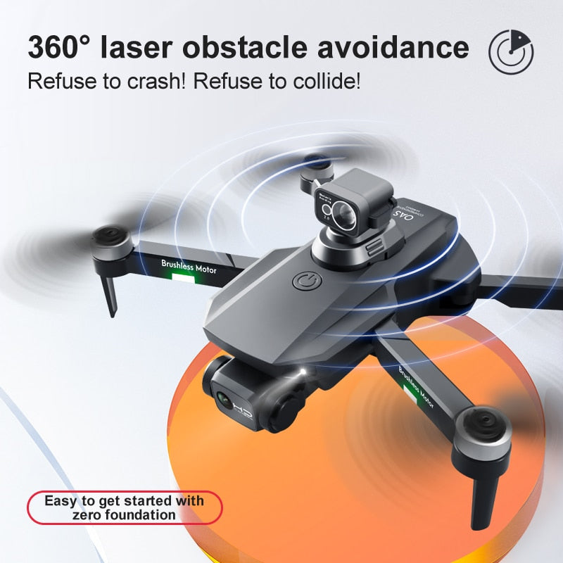 NEW RG101 MAX GPS Drone 8K Professional Dual HD Camera FPV 3Km Aerial Photography  Foldable Quadcopter.