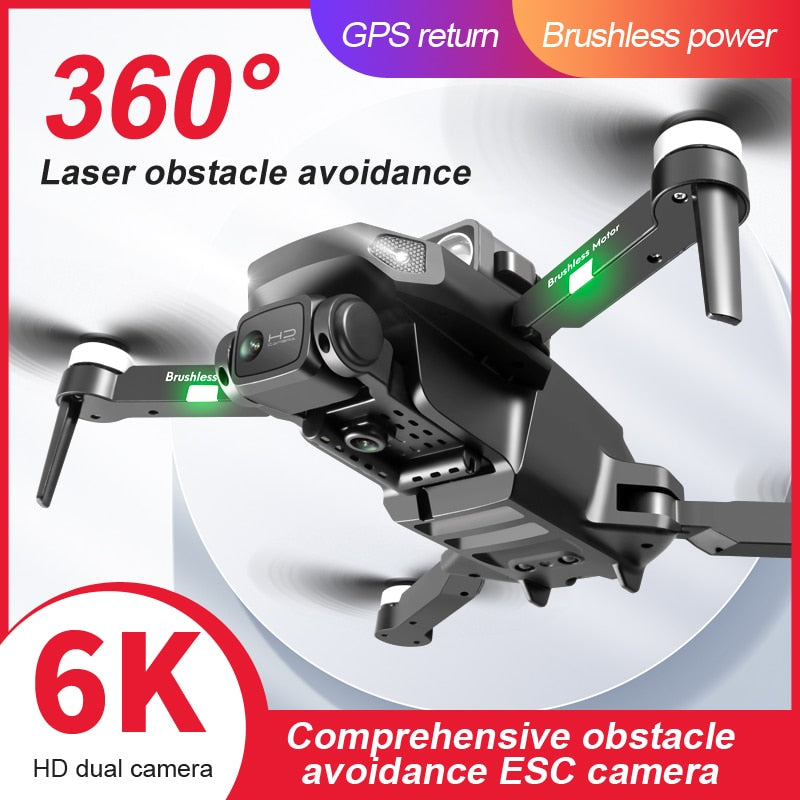 NEW RG101 MAX GPS Drone 8K Professional Dual HD Camera FPV 3Km Aerial Photography  Foldable Quadcopter.
