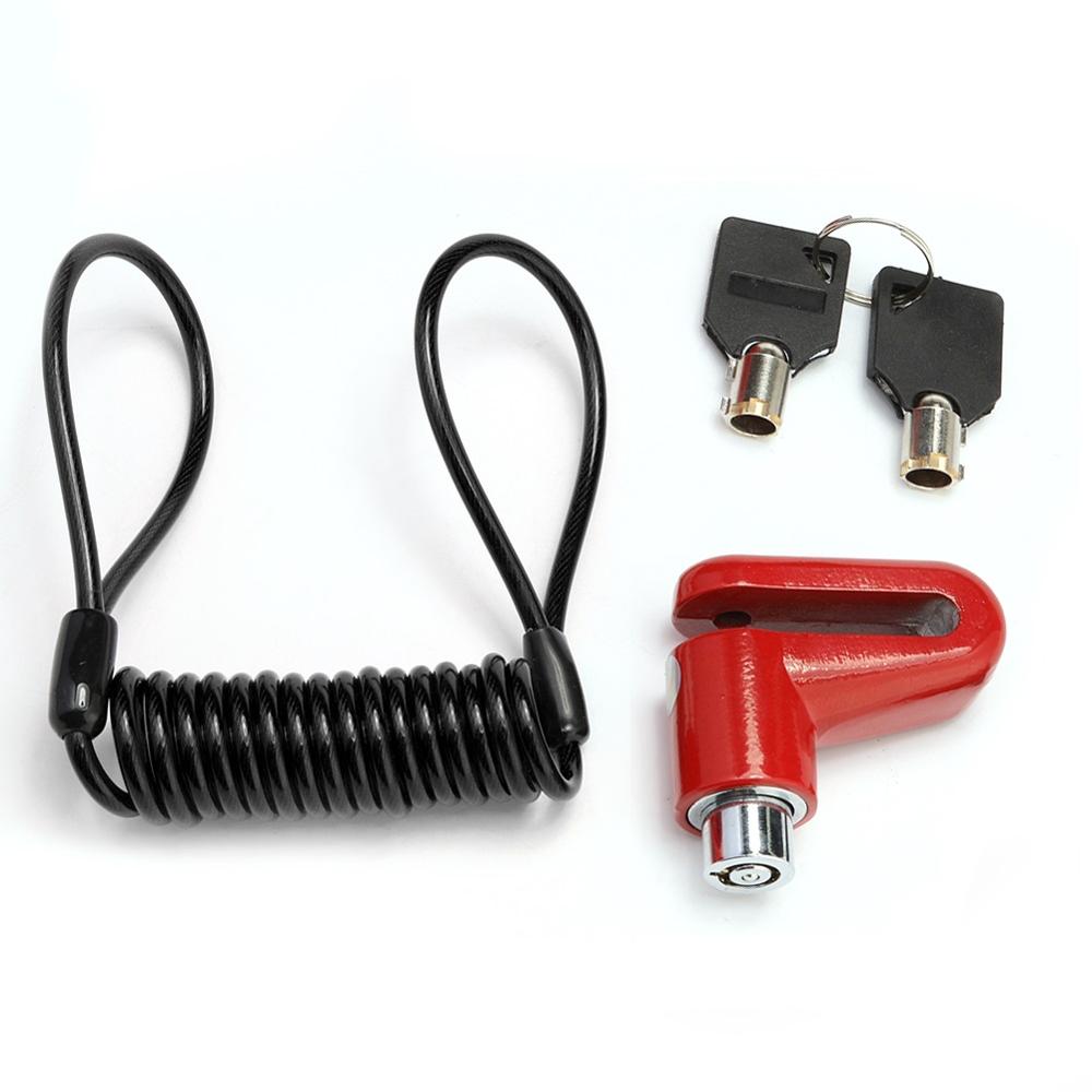 Scooter lock Anti-Theft Disc Brakes Lock with Steel Wire for Xiaomi M365 Electric Scooter.