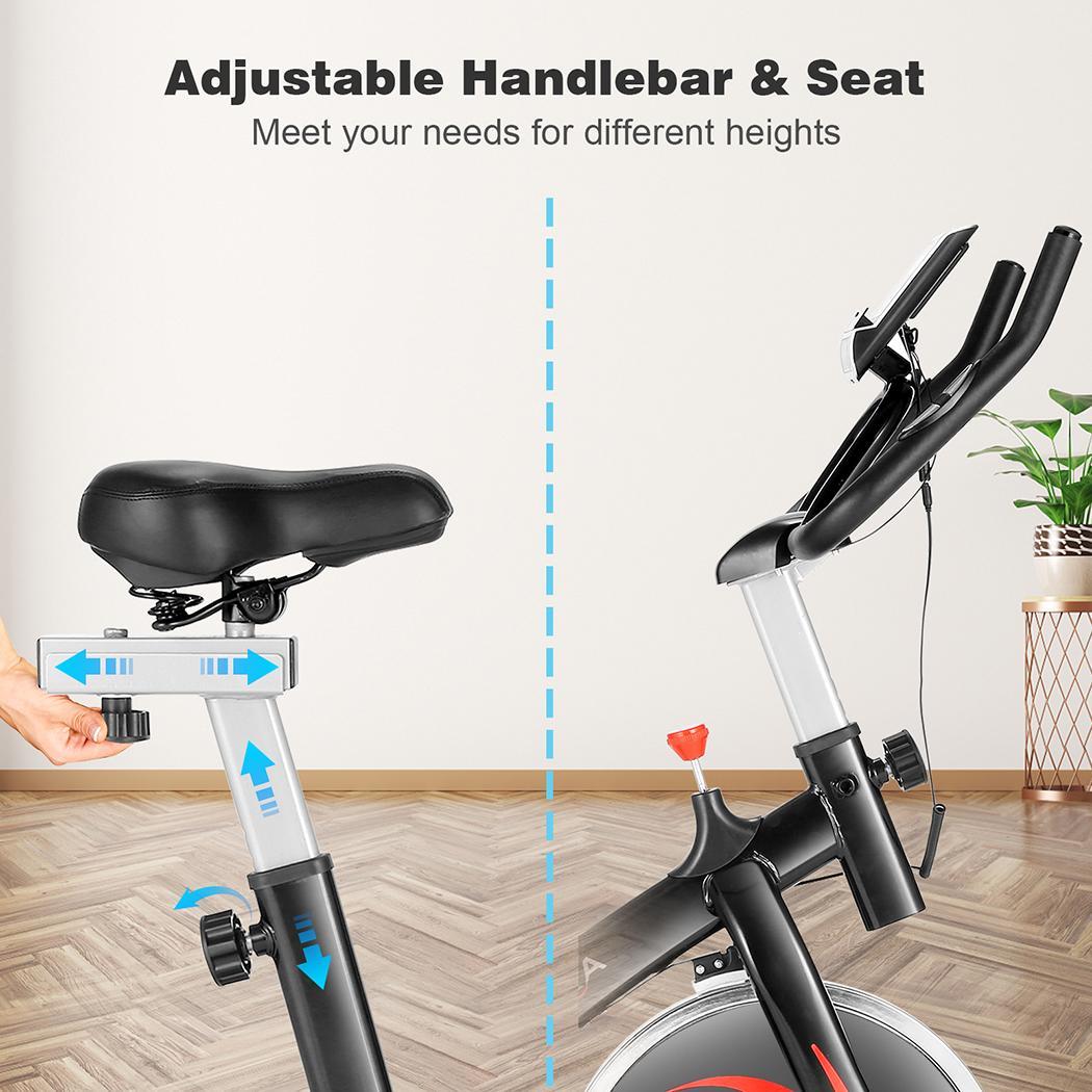 Carbon Steel Unisex Men and Women Indoor Sunny Health Fitness Cycling Bike