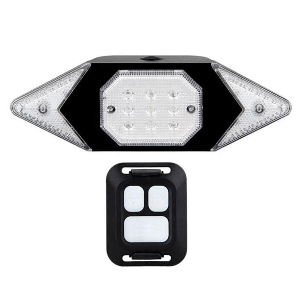 Rear Lamp Smart Bike Wireless Remote Turn Signal Lights Bicycle LED Taillight.