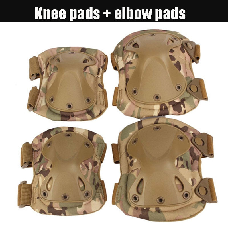 Tactical KneePad Elbow Knee Pads Military  Protector Army Airsoft Outdoor Sport Working Hunting Skating Safety Gear Kneecap