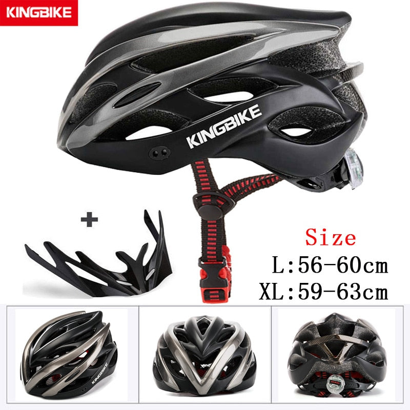 KINGBIKE  Bicycle Helmet. Unisex MTB Helmets Ultralight Integrally-molded EPS+PC.