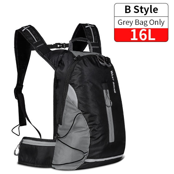 WEST BIKING Bicycle Water Bag 10L. Portable Waterproof Hydration Backpack.