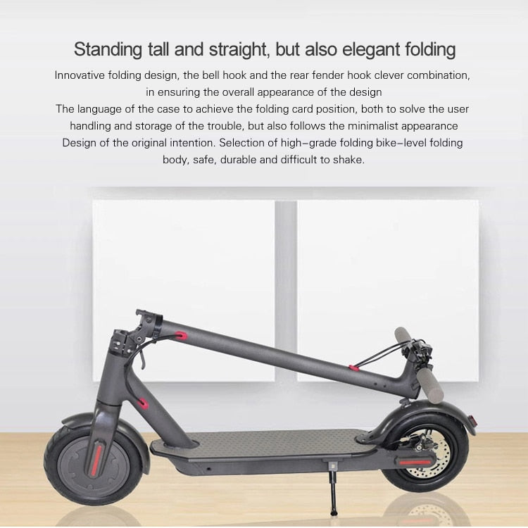 Gift For Kids ! Electric Scooter 25 KM/H 350W Power Tire Kick Scooter For Adults/Kids Delivery Within 7 Days Free Shipping