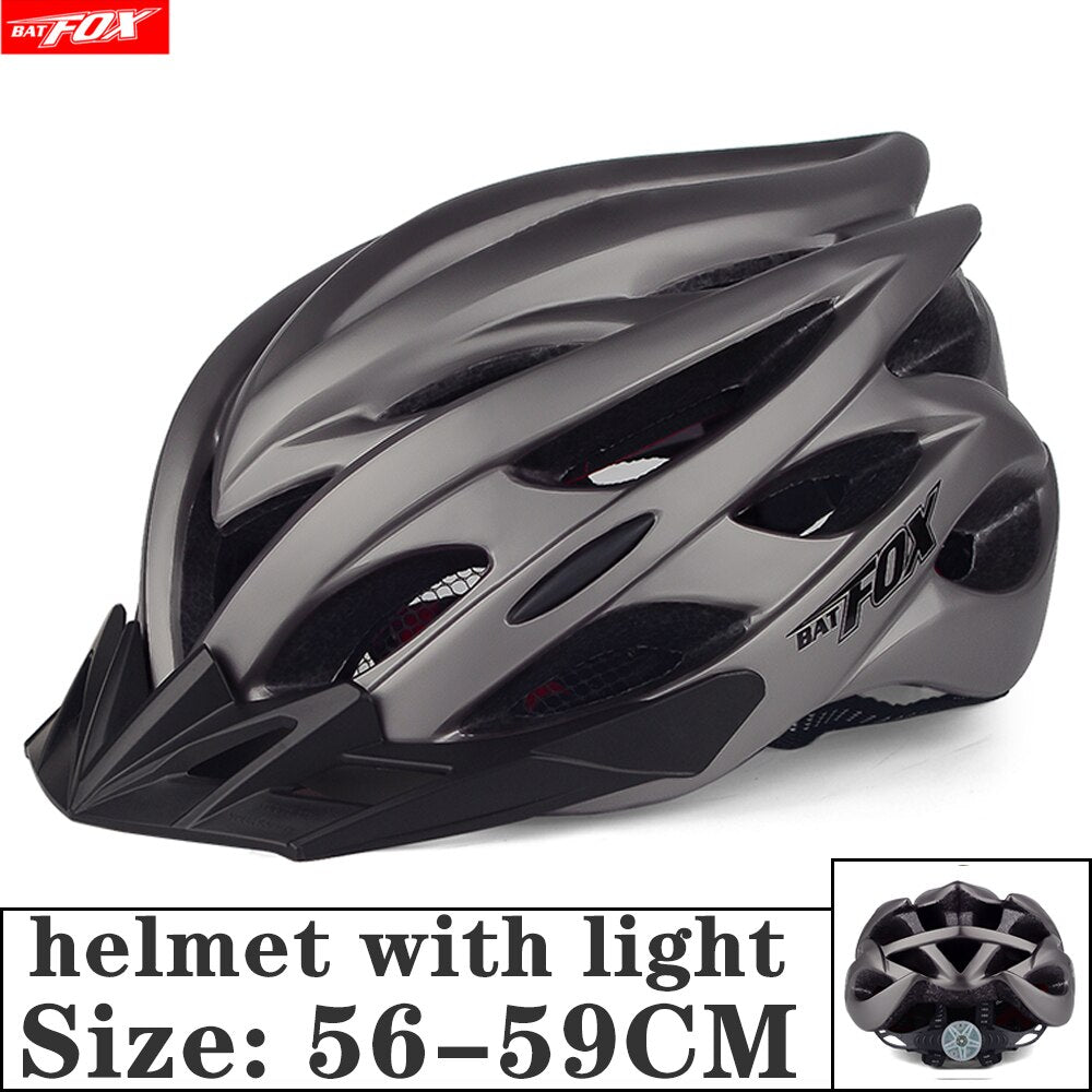 KINGBIKE  Bicycle Helmet. Unisex MTB Helmets Ultralight Integrally-molded EPS+PC.