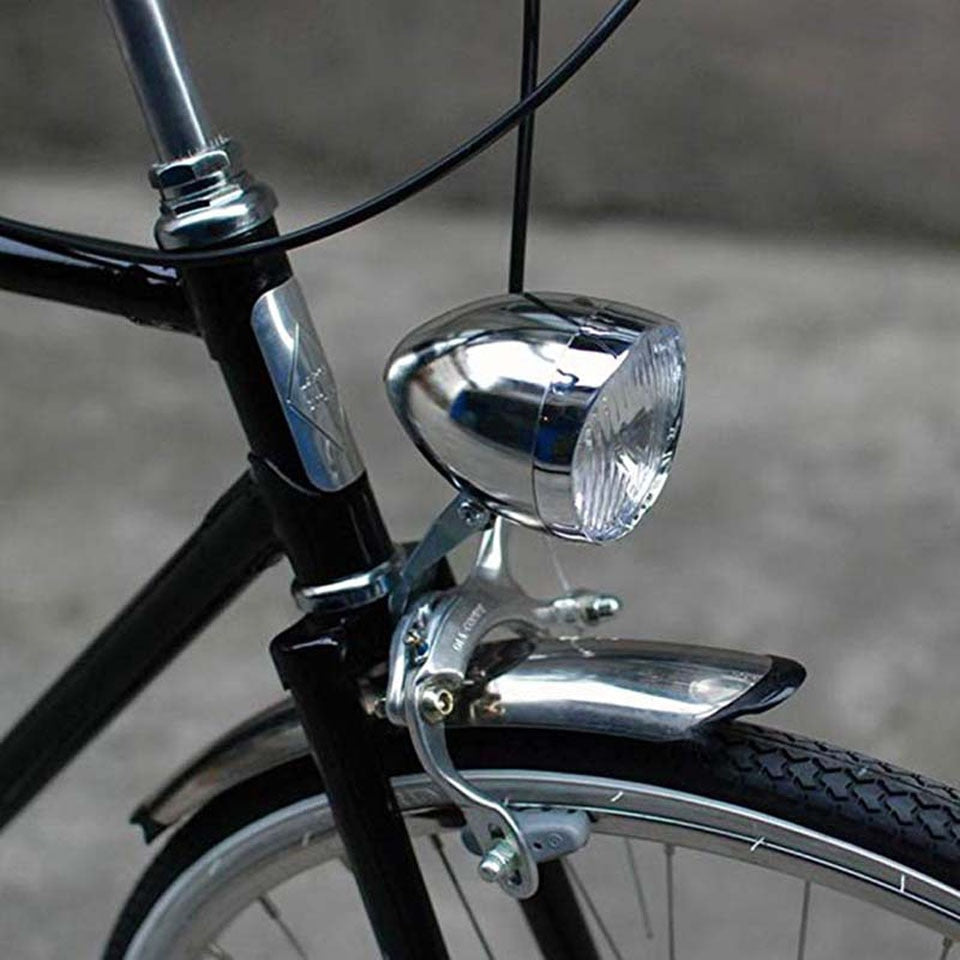 LED Retro Classic Bike Headlight.Retro Head Light Front Fog Safety Lamp