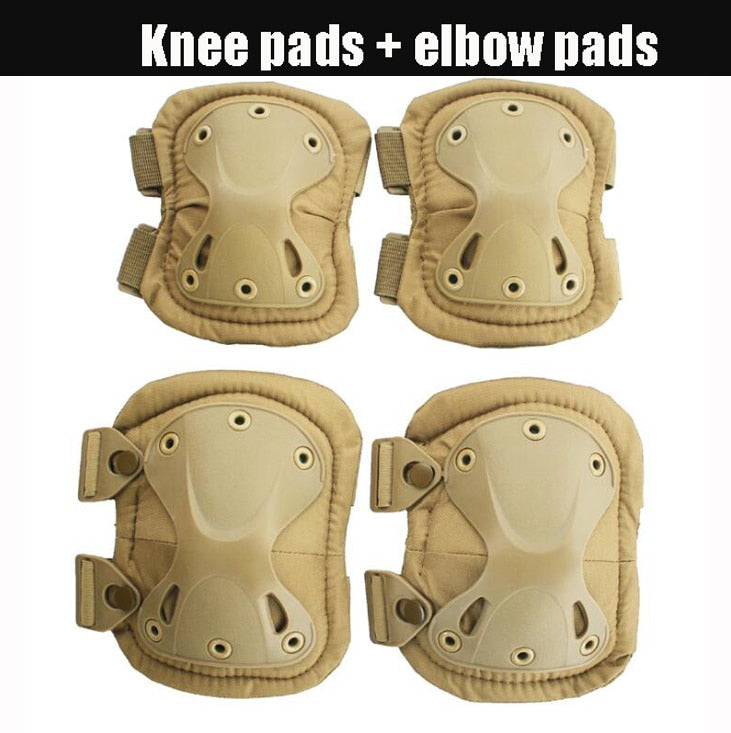 Tactical KneePad Elbow Knee Pads Military  Protector Army Airsoft Outdoor Sport Working Hunting Skating Safety Gear Kneecap