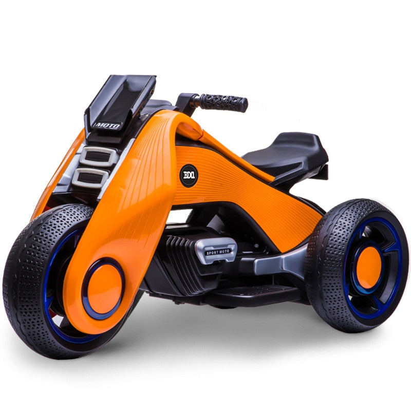 Hurricane Children's Electric Bike, Three-Wheel Electric Motorcycle. (3-8 Years Old)