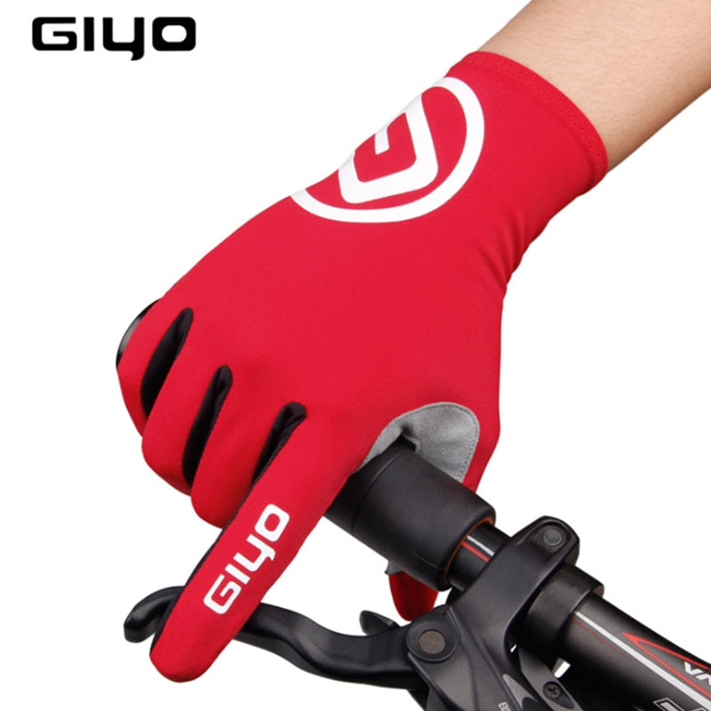 GIYO Touch Screen  Full Fingers and Half Fingers Gel Sports Cycling Gloves. Unisex Bicycle Gloves