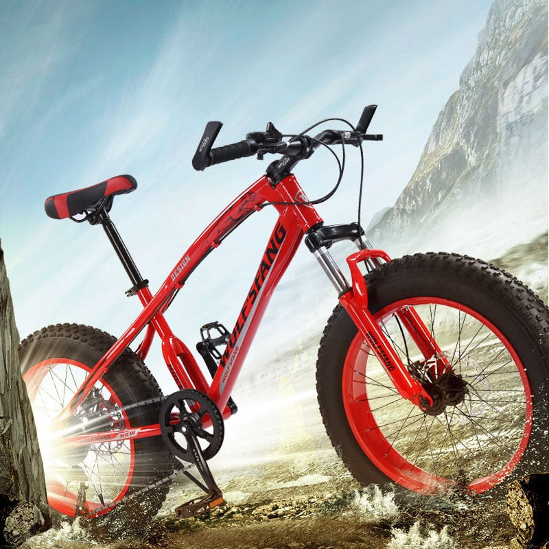 Mountain bike 21 speed 2.0 Road bike fat bike Disc Brake.