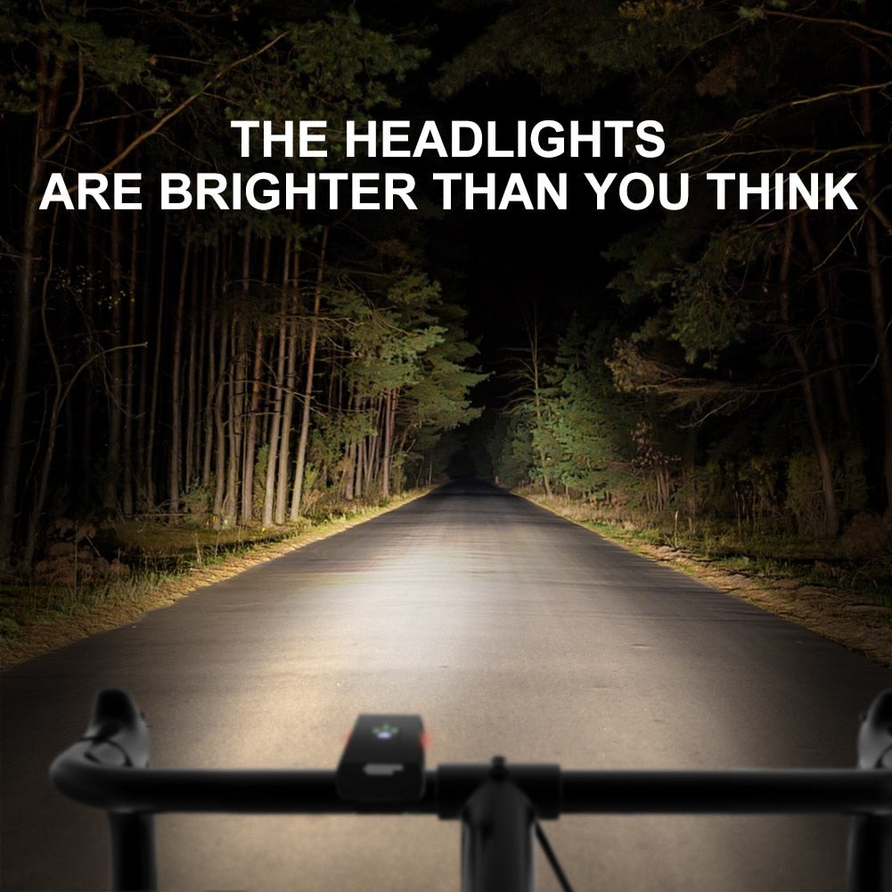 LED Bicycle Light Front, USB Rechargeable MTB  Lamp 1000LM  Headlight. Bike Accessories