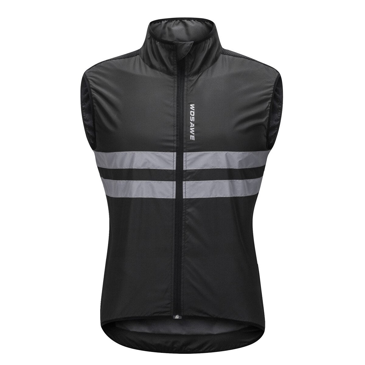 WOSAWE Reflective Men & Women Cycling Vest. Windproof Breathable MTB Vest Sleeveless Windbreaker