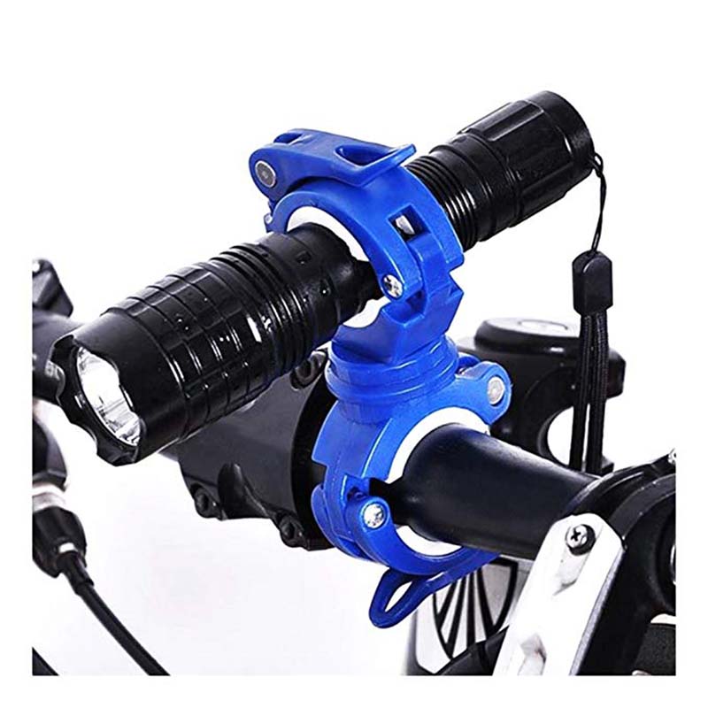 360°Rotation Cycling Clip Clamp. Flashlight Mount Holder. Universal
