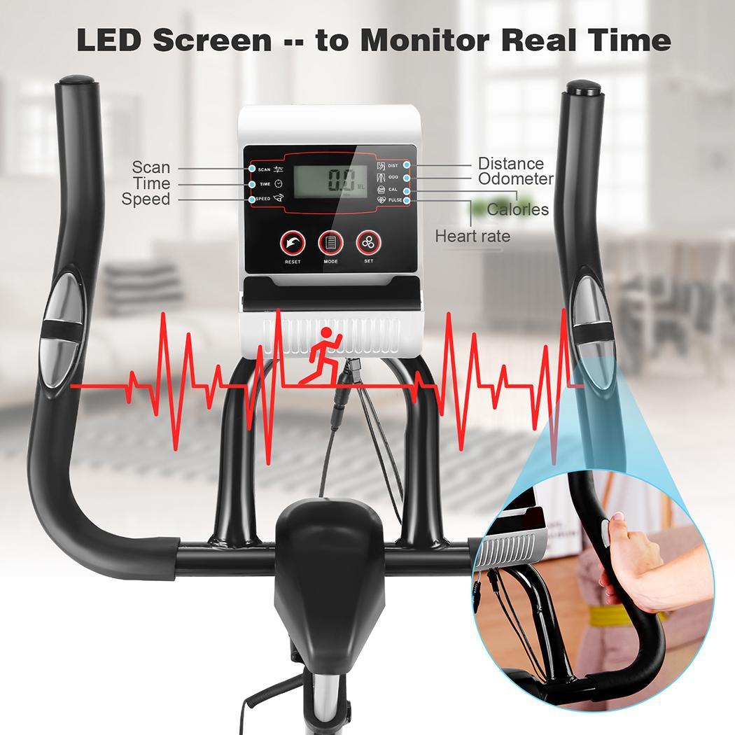 Carbon Steel Unisex Men and Women Indoor Sunny Health Fitness Cycling Bike