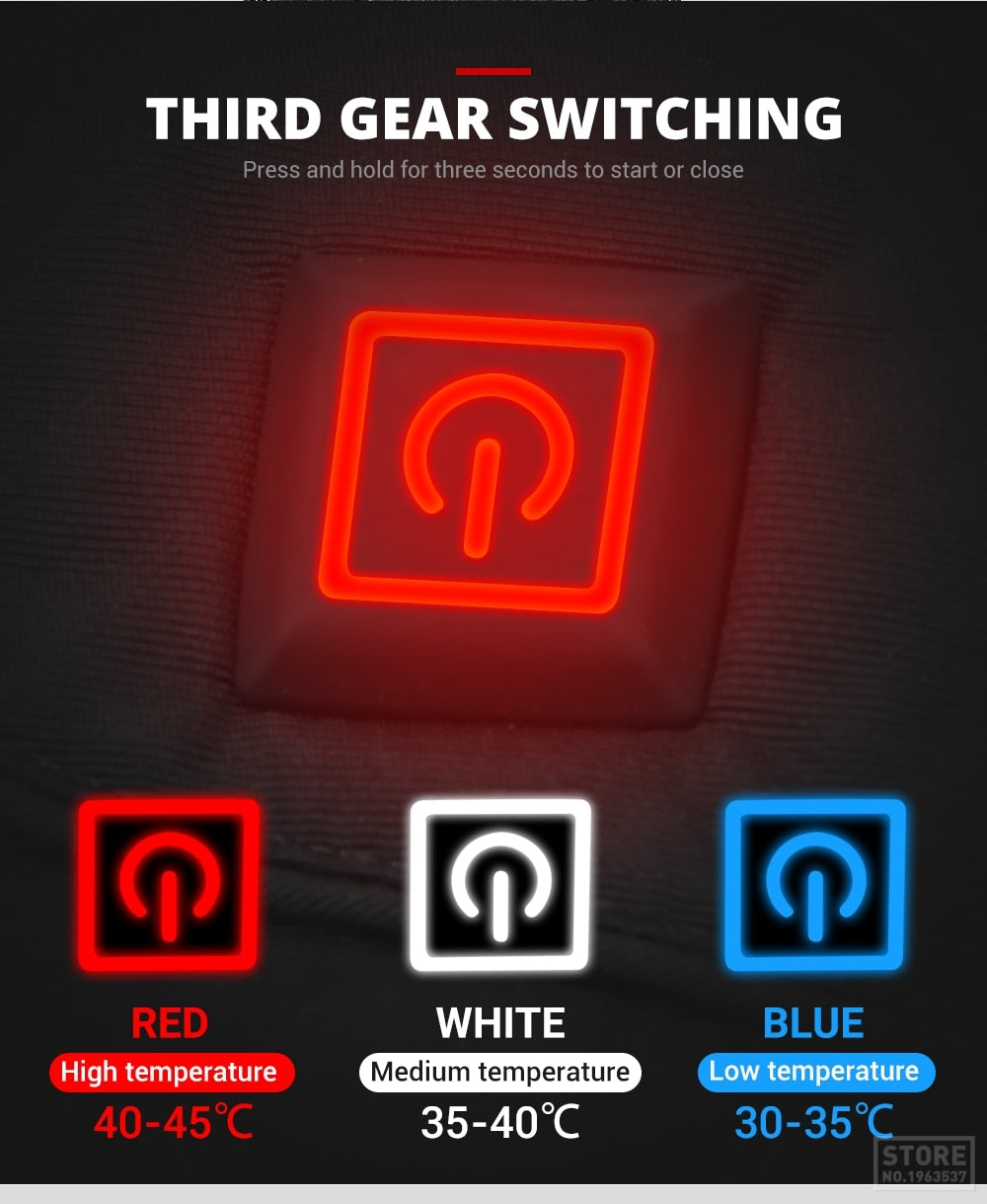 Motorcycle Waterproof Heated Gloves  Electric Thermal Heated Gloves. (battery powered)