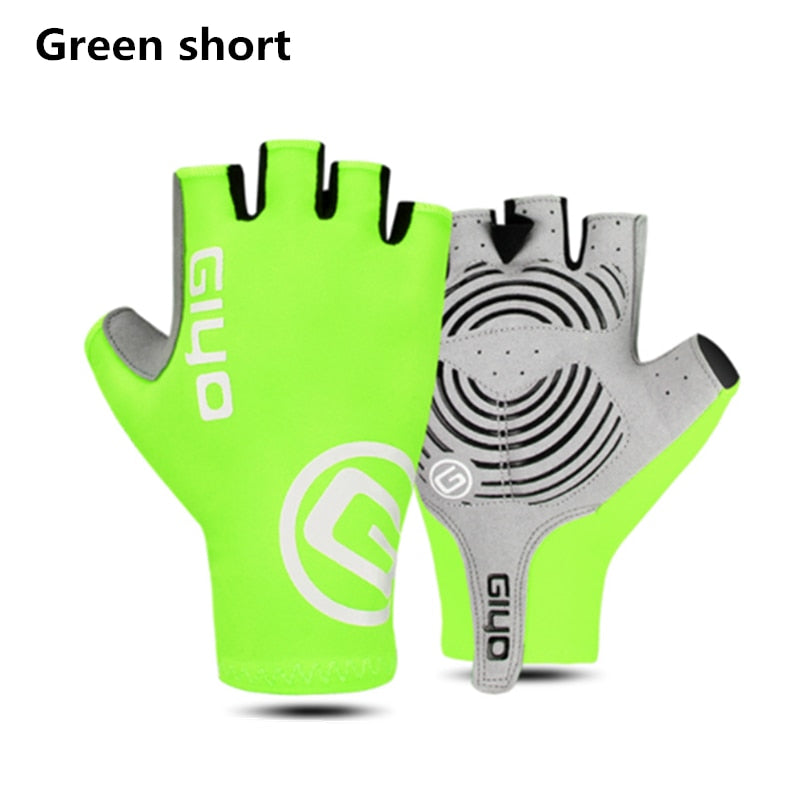 GIYO Touch Screen  Full Fingers and Half Fingers Gel Sports Cycling Gloves. Unisex Bicycle Gloves