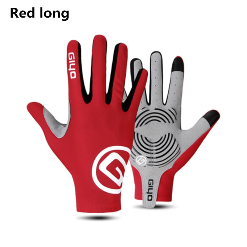 GIYO Touch Screen  Full Fingers and Half Fingers Gel Sports Cycling Gloves. Unisex Bicycle Gloves