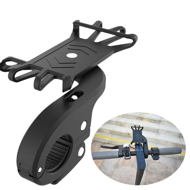 Universal Scooter Phone Holder for Xiaomi M365, Adjustable Bike Phone or GPS Holder.