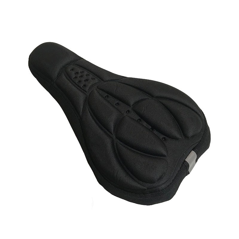 3D Saddle Cover Thick Breathable Super Soft Bicycle Seat Cushion Silicone Sponge Gel Bike Seat.