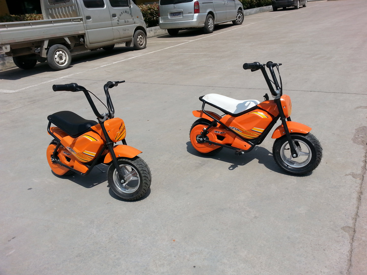 Mini Electric children's motorcycle. Super cool children's motorcycle.