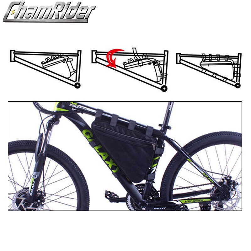 2000W, Bafang ChamRider triangle e-bike battery