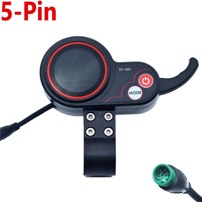 Kick Scooter Instrument TF-100 Display Scooter Skateboard Dashboard Outdoor Portable for Kugoo M4 Electric Scooter Parts 5/6 pin