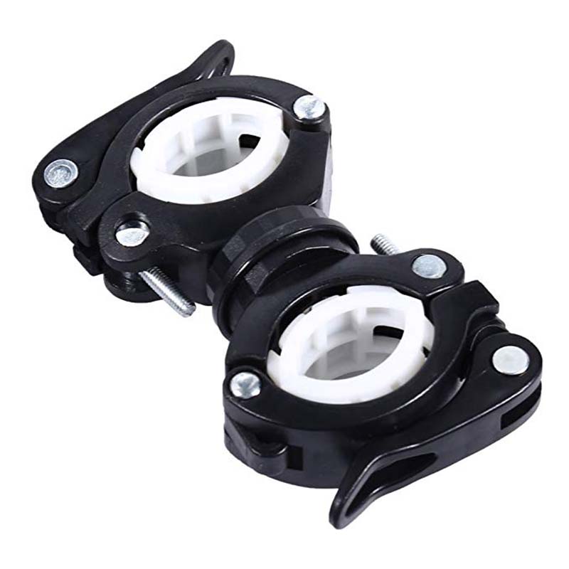360°Rotation Cycling Clip Clamp. Flashlight Mount Holder. Universal
