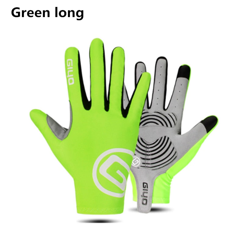GIYO Touch Screen  Full Fingers and Half Fingers Gel Sports Cycling Gloves. Unisex Bicycle Gloves