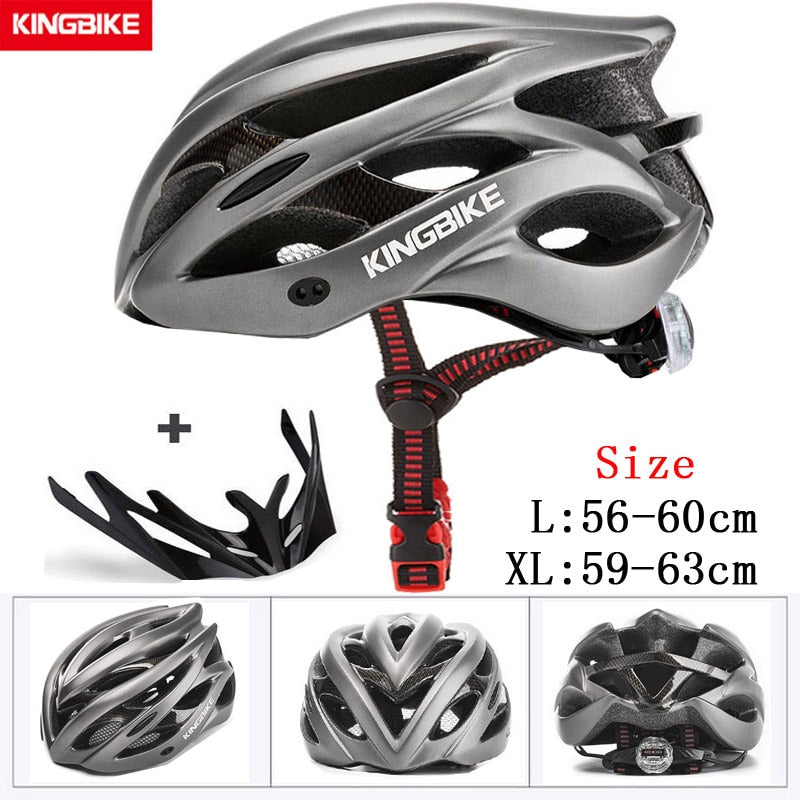 KINGBIKE  Bicycle Helmet. Unisex MTB Helmets Ultralight Integrally-molded EPS+PC.