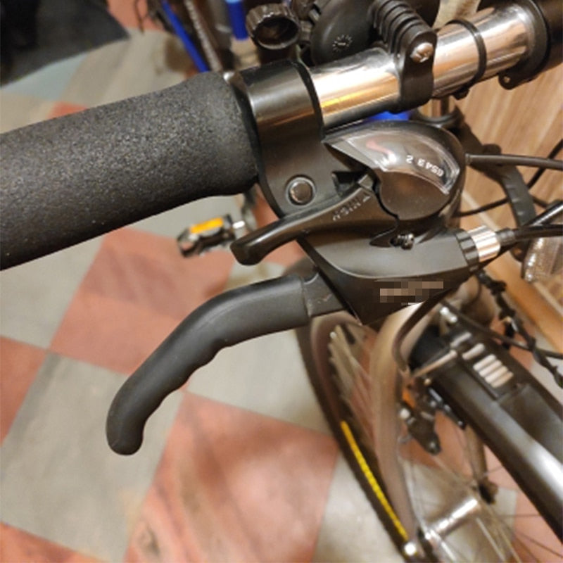 ZTTO 1 Pair Bicycle Silicone Gel Brake Handle Lever Cover.  Mountain Road Bike Protection Sleeve.