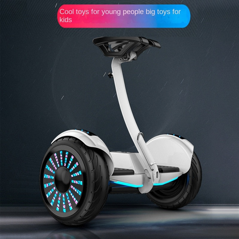 Children's Electric Leg Control, Telescopic, Electric Scooter Two-Wheel Intelligent Body Sense Two-Wheel Scooter