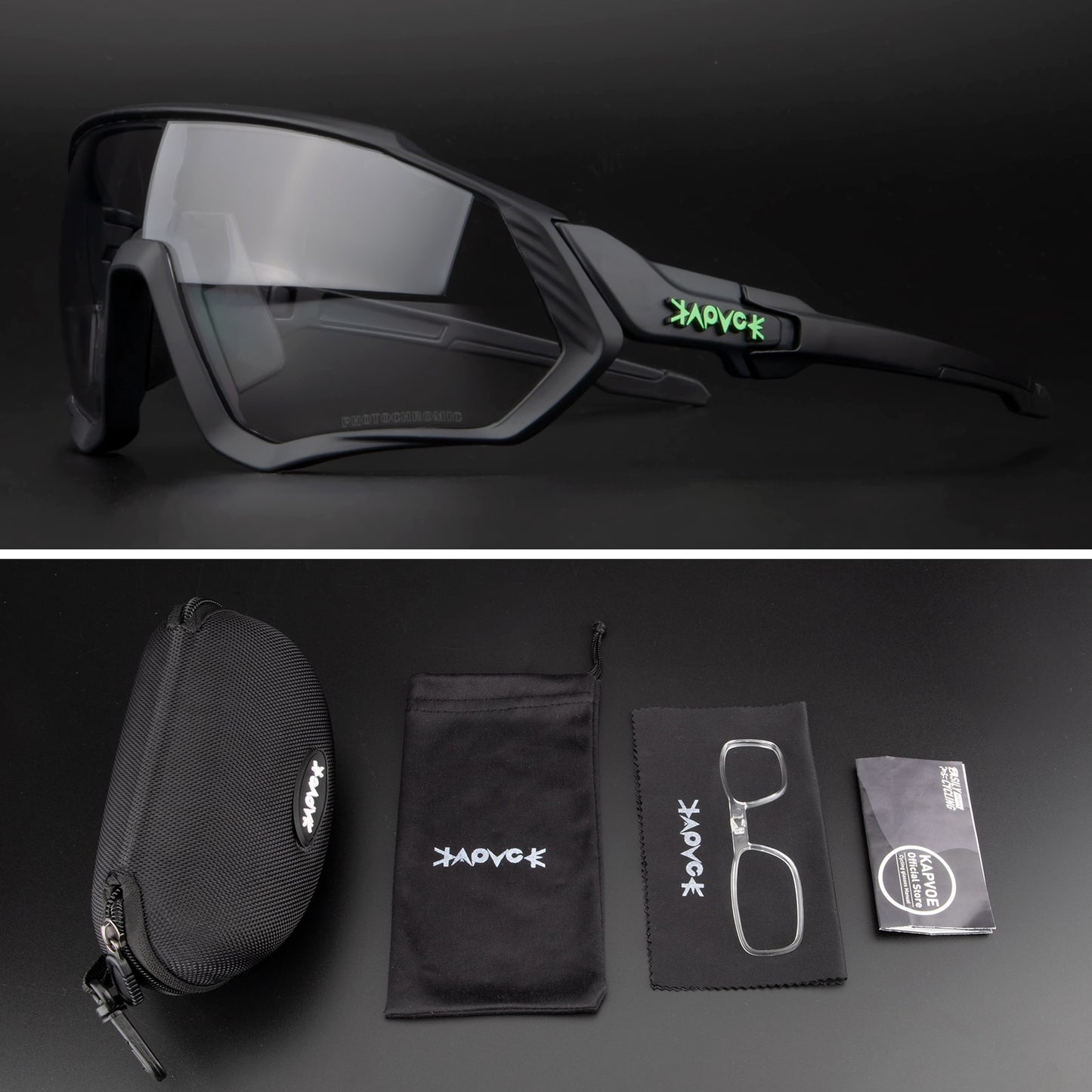 Gafas Ciclismo sport sunglasses. Photochromic cycling glasses.