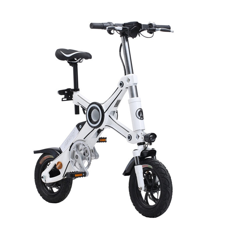 motorcycles mini folding foldable full suspension electric city road e-bike