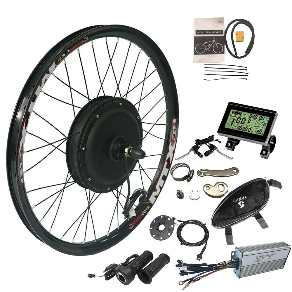 72v 2000w ebike e bike electric bike hub motor conversion kit with battery