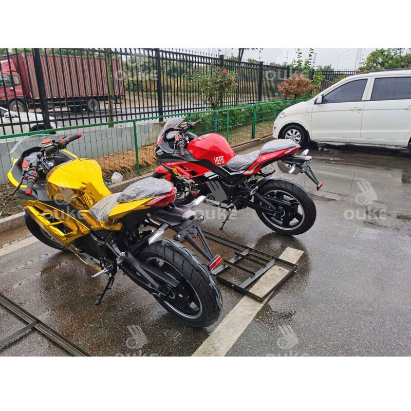 20000w power 72v 120ah lithium battery black color electric motorcycle for Canada