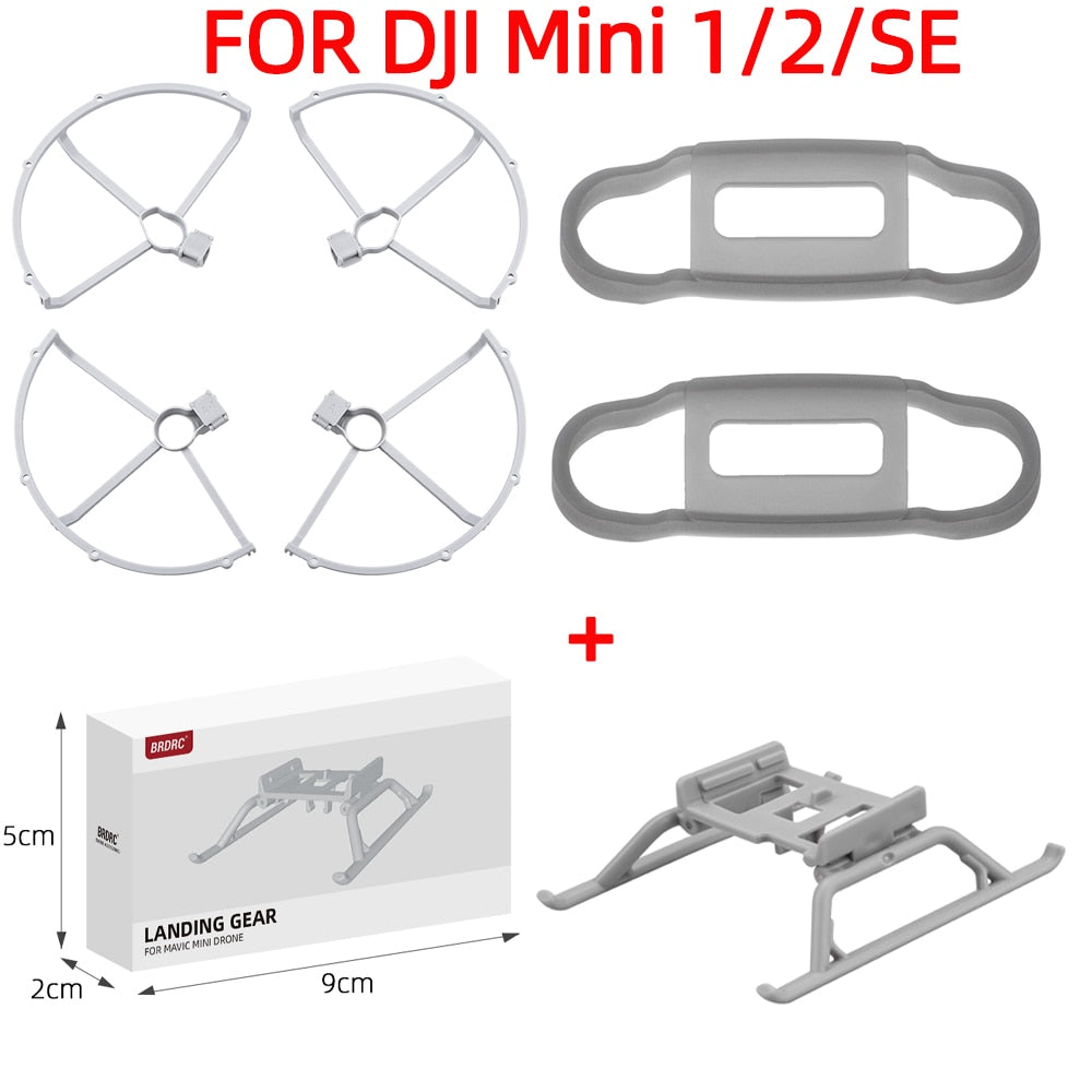 DJI Mavic Mini 2/Mini/Mini SE Propeller Guard Drone Quick Release Propeller Protective Ring Protector Cage Drone Accessory