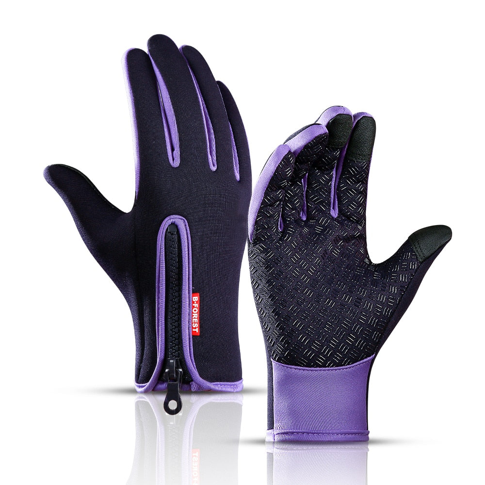 Unisex Touchscreen Thermal, Full Finger Gloves For Cycling.