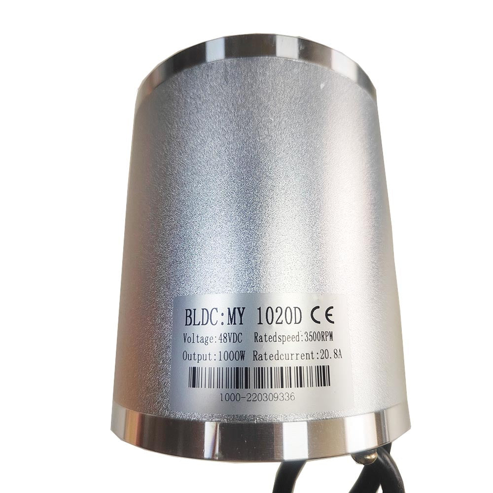 Brushless DC Electric Motor 1000W 36V and 48V for E-Scooters, Go-Karts, and Electric Tricycles.