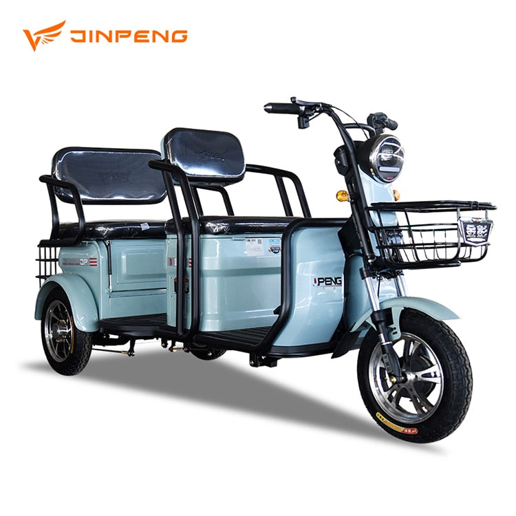 JINPENG The largest New Energy Vehicle Supplier 3 Wheels Electric Tricycle for Adult