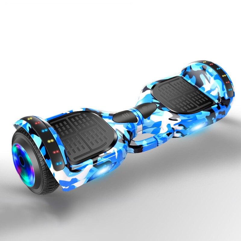 7 Inch Kids LED Light Bluetooth Music Two Wheel Self-balancing Hoverboards Car Smart Balance Electric Scooter